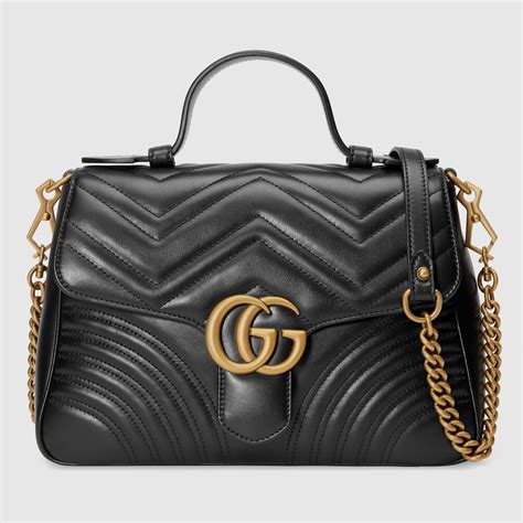 unboxing gucci marmont bag|borsa gucci marmont nera.